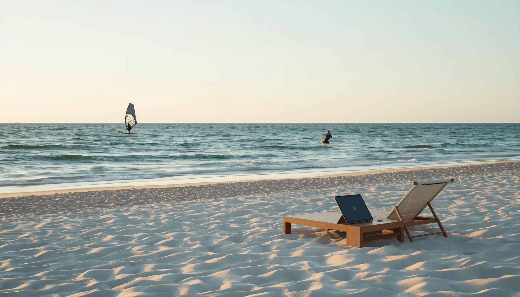 Nowoczesny wypoczynek nad morzem